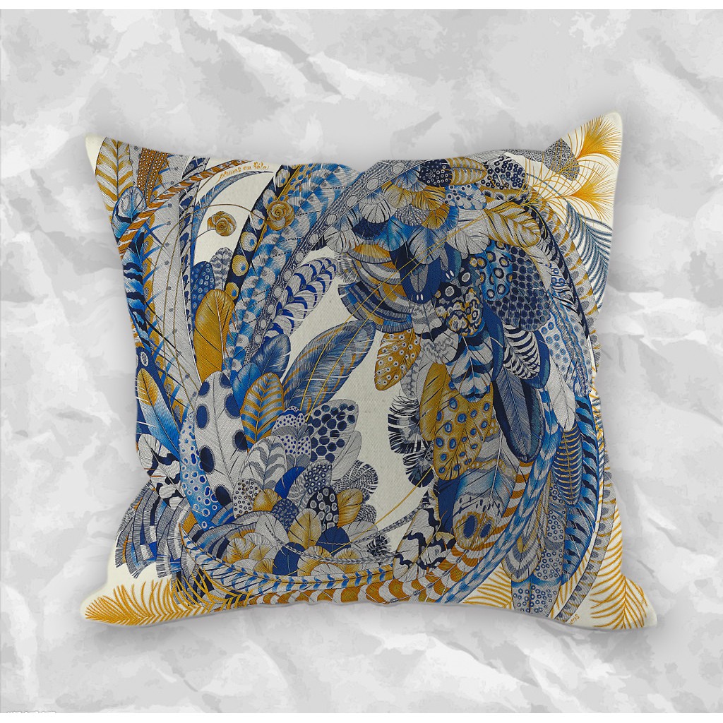 Hermès Decorative Zippered Pillow Case Creative Pillowcases Sofa Pillow