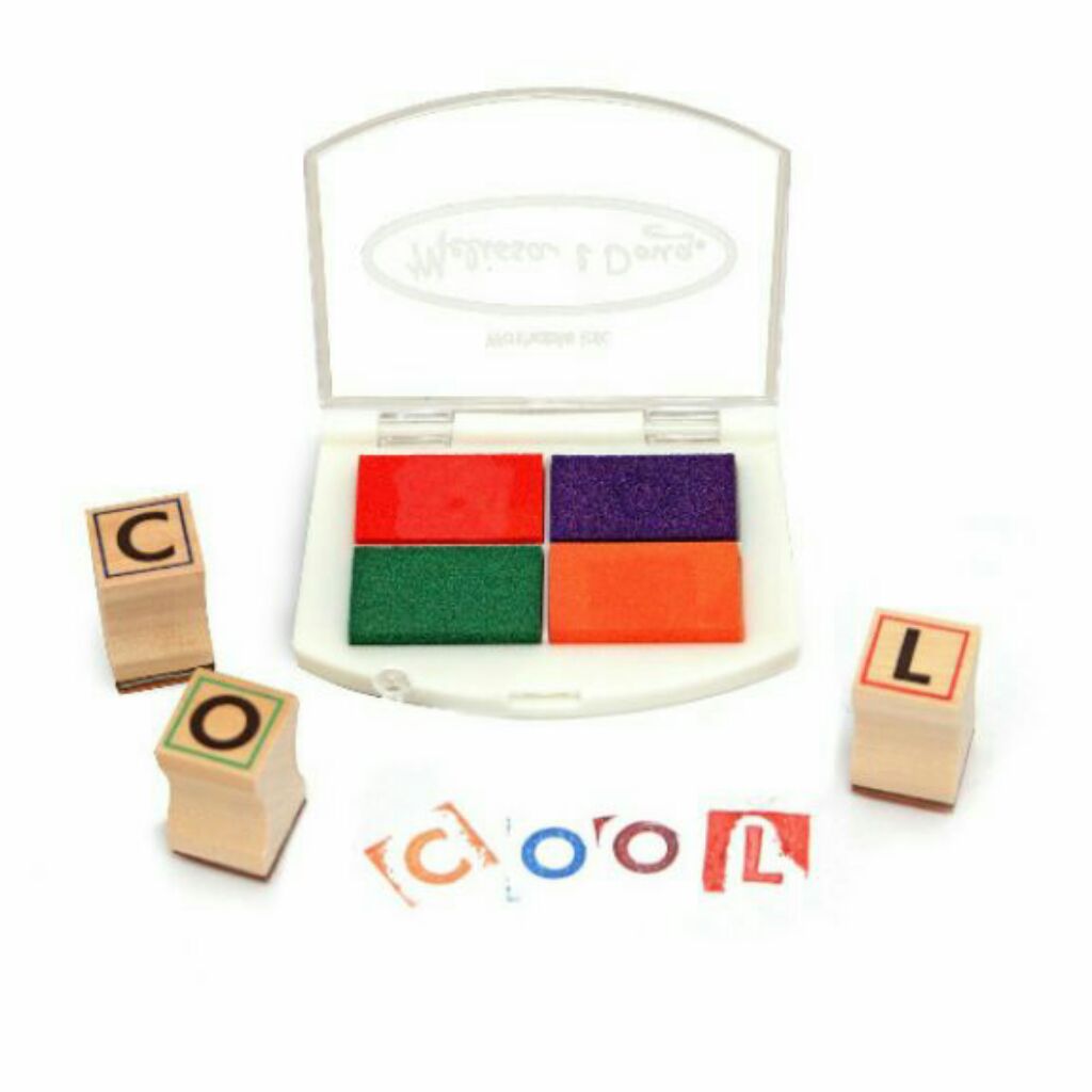 melissa and doug alphabet stamp set