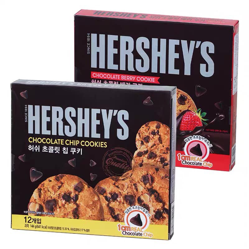 Ready Stock Hershey S 韩国巧克力曲奇饼干144g Shopee Singapore