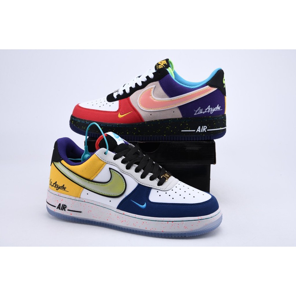 Кроссовки лос анджелес. Nike Air Force 1 los Angeles. Nike Air Force 1 07 lv8 “what the la”. Nike Air Force Лос Анджелес. Найк АИР Форс 1 los Angeles.