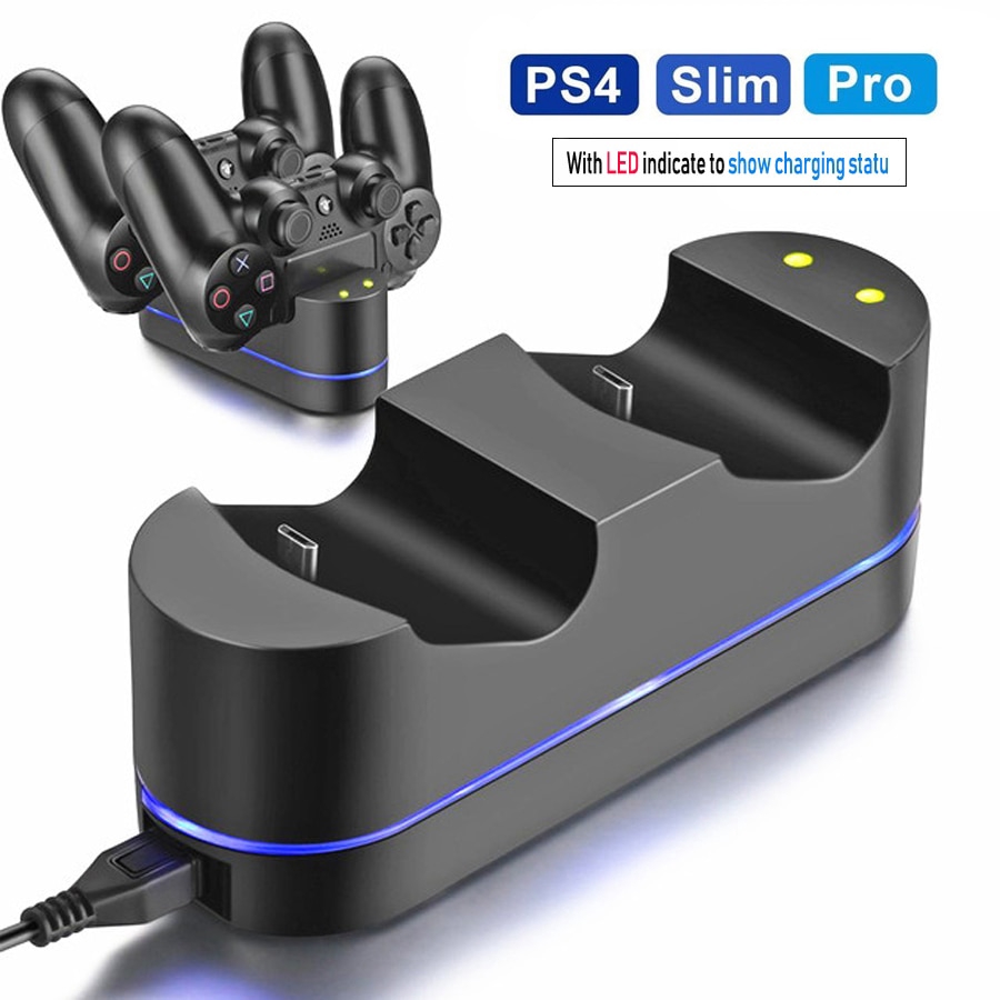 PS4 Controller Charger Holder For PlayStation4/Slim PS Pro Dualshock 4