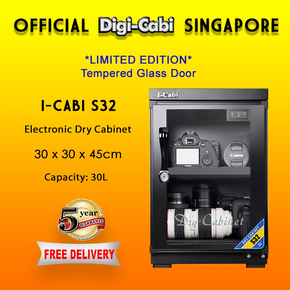 Digicabi I Cabi Electronic Dry Cabinet 30l S32 And Db 036a