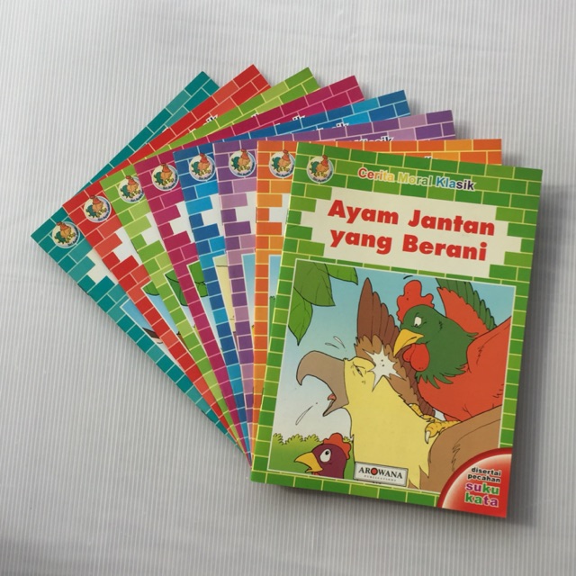 Siri Ayam Jantan Bahasa Children Story Book Buku Cerita Kanak Kanak Melayu Shopee Singapore
