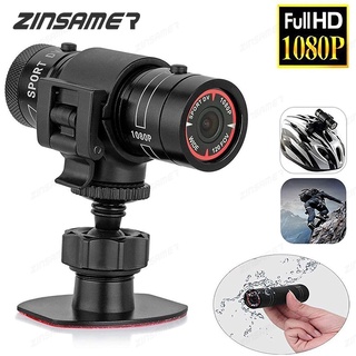 [ZINSAMER] Portable Mini Bicycle Motorbike Helmet Camera HD 1080P Sports Action Camera Video DV Camcorder