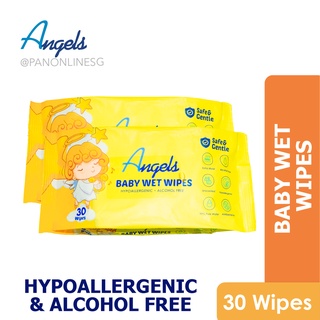 ANGELS Baby Wet Wipes Carton Sale  - 30 / 80 Wipes Pack - Safe & Gentle for babies! #0