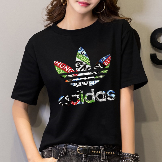 adidas floral t shirt mens