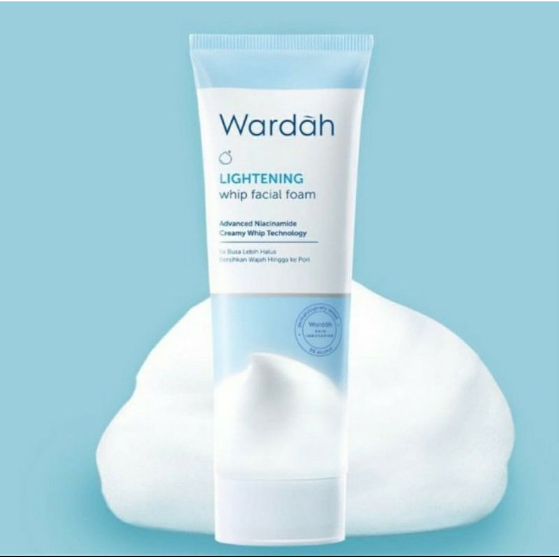 wardah lightening whip facial foam