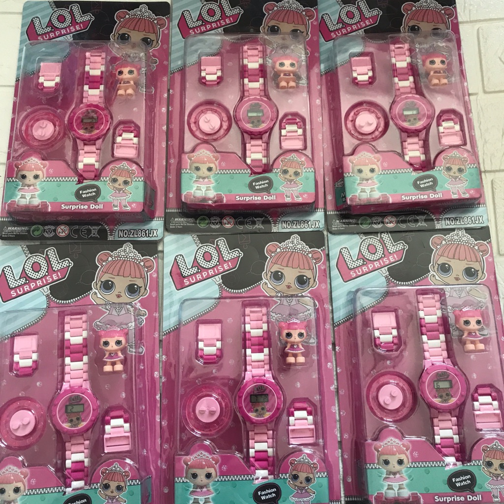 Instock kids LOL surprise doll watch brand new | Shopee Singapore