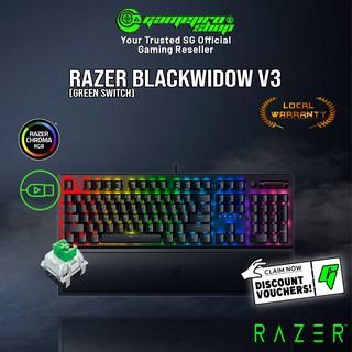 Razer BlackWidow V3 Mechanical Gaming Keyboard (2Y)