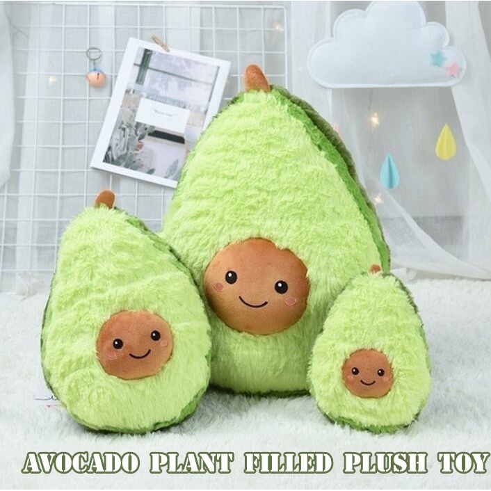 stuffed toy avocado