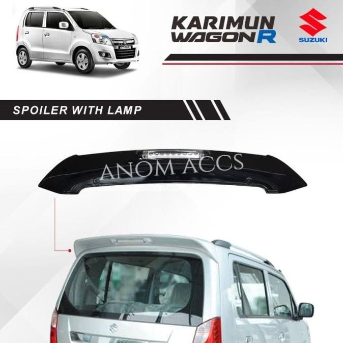 Wagon R Cucumber Spoiler With Lights / Spoiler Wagon R With Lamp