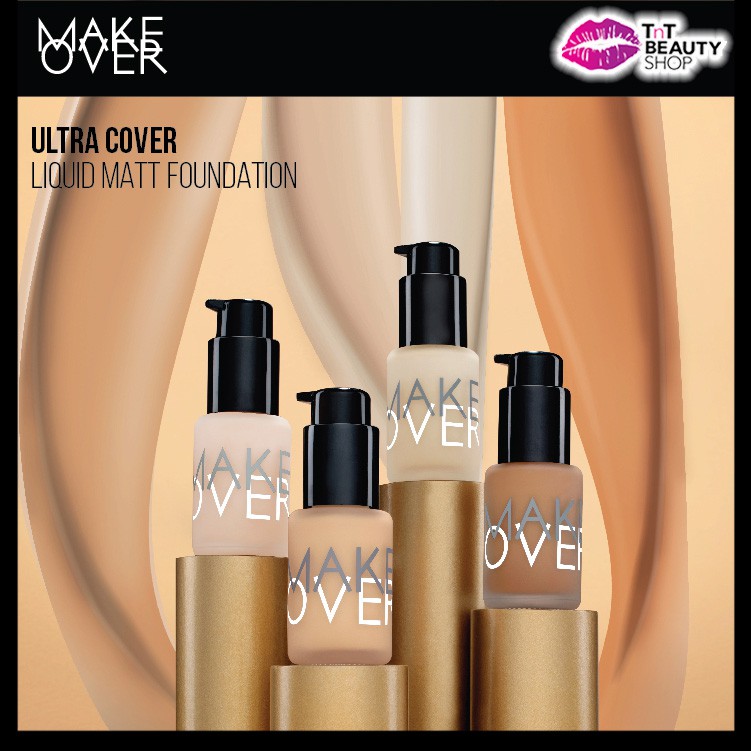 Makeover ultra cover liquid matte foundation