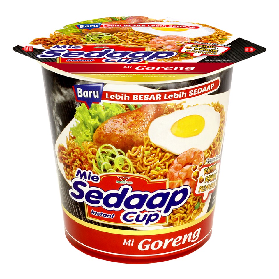 Mi Sedaap Cup Goreng Asli (Halal) | Shopee Singapore