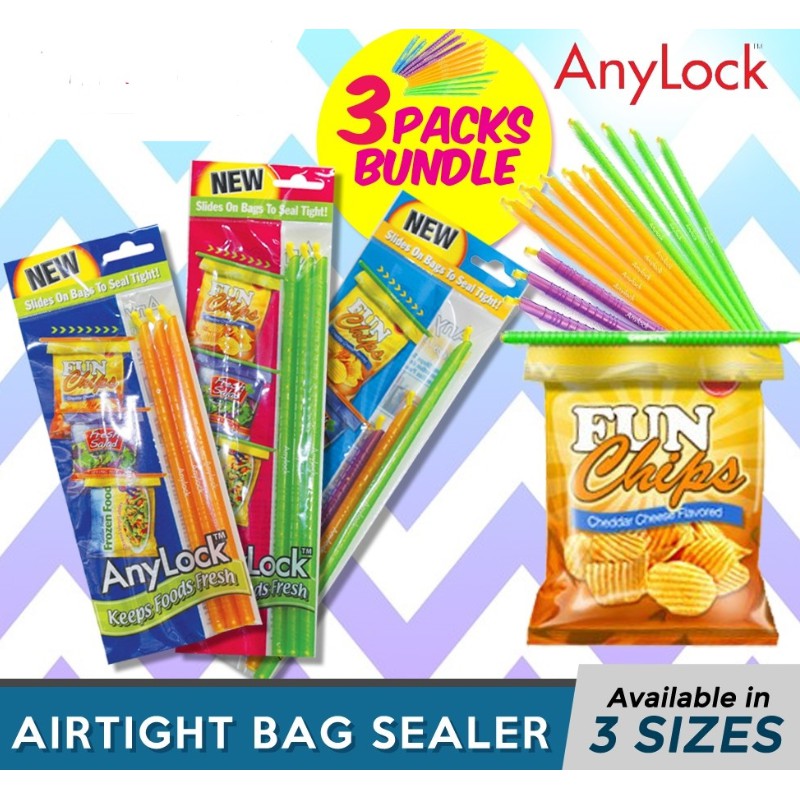 [DRM ONLINE] ANYLOCK AIRTIGHT BAG SEALER MADE IN KOREA. Available in 3