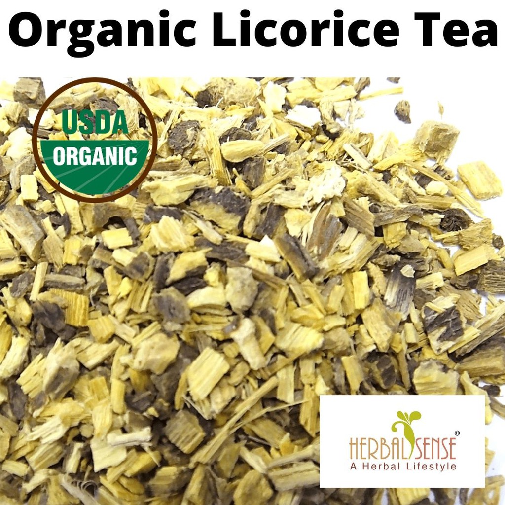 Organic Licorice Root helps to relieve sore throat, soothing the