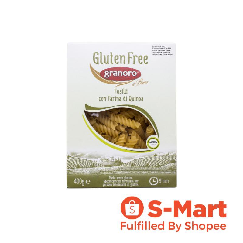 Granoro Pasta Fusilli Gluten Free 400g Phoon Huat [Italy] Shopee