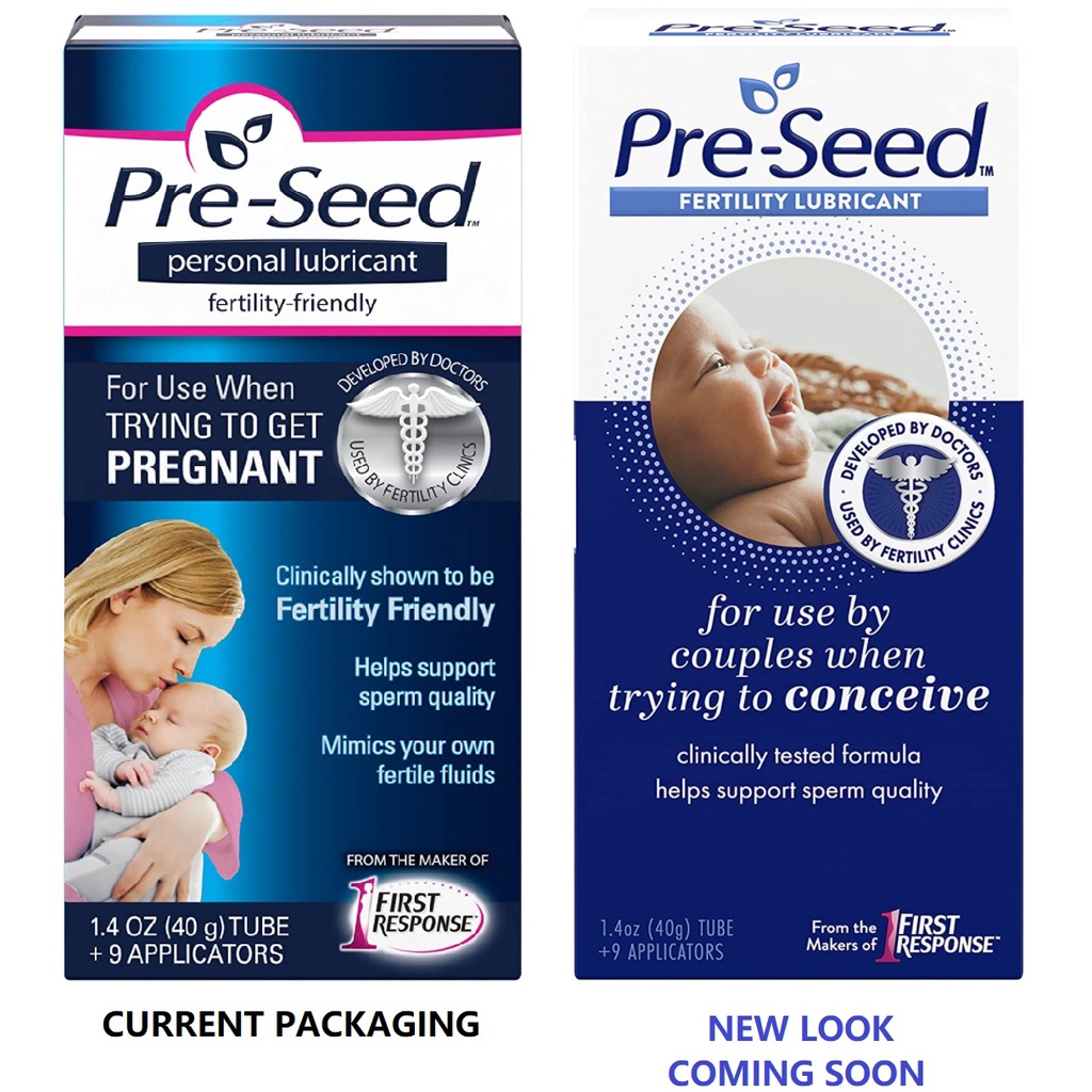 PreSeed Fertility Friendly Lubricant, Lube for Women Trying To