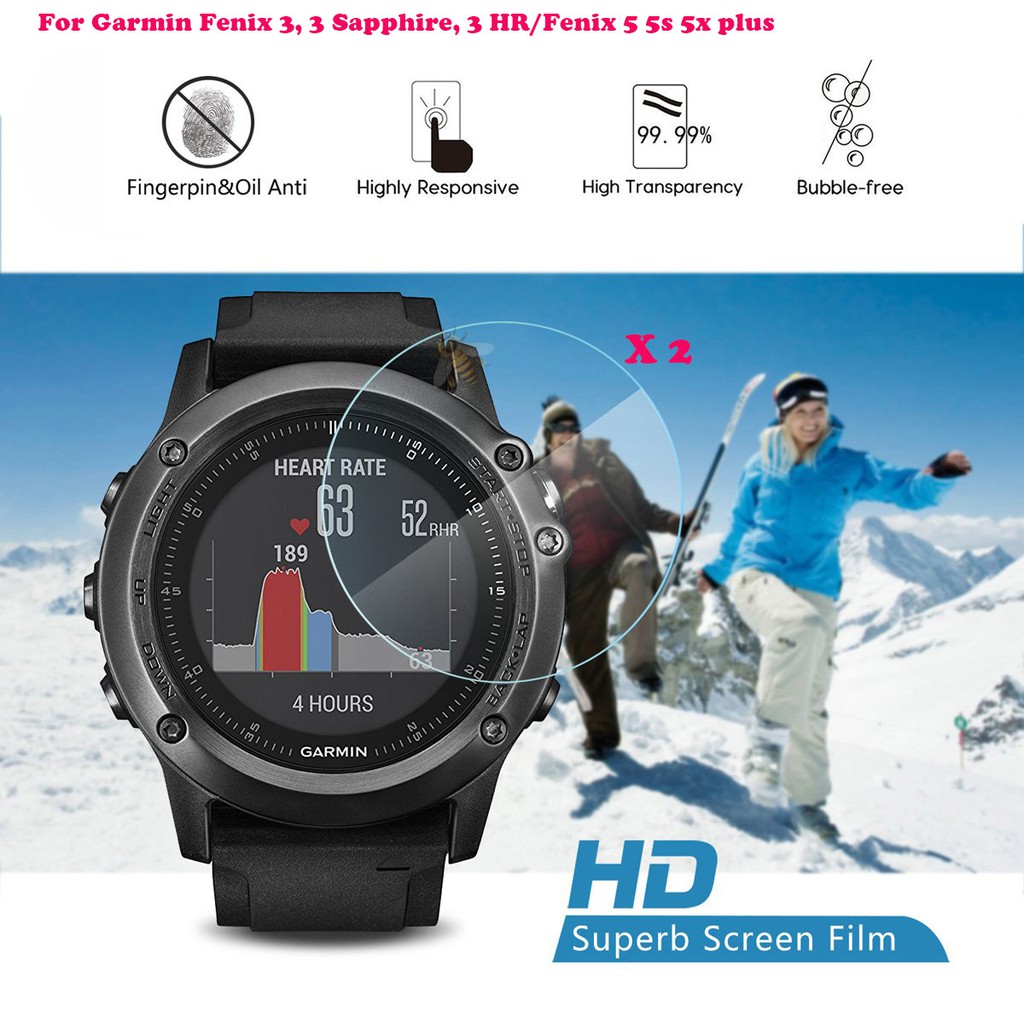 garmin fenix 5 plus sapphire screen protector