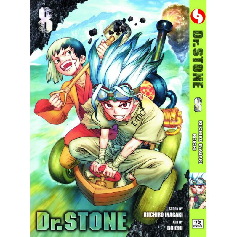 Shop Malaysia Dr Stone Eng Comic Vol 1 9 New Release Shopee Singapore