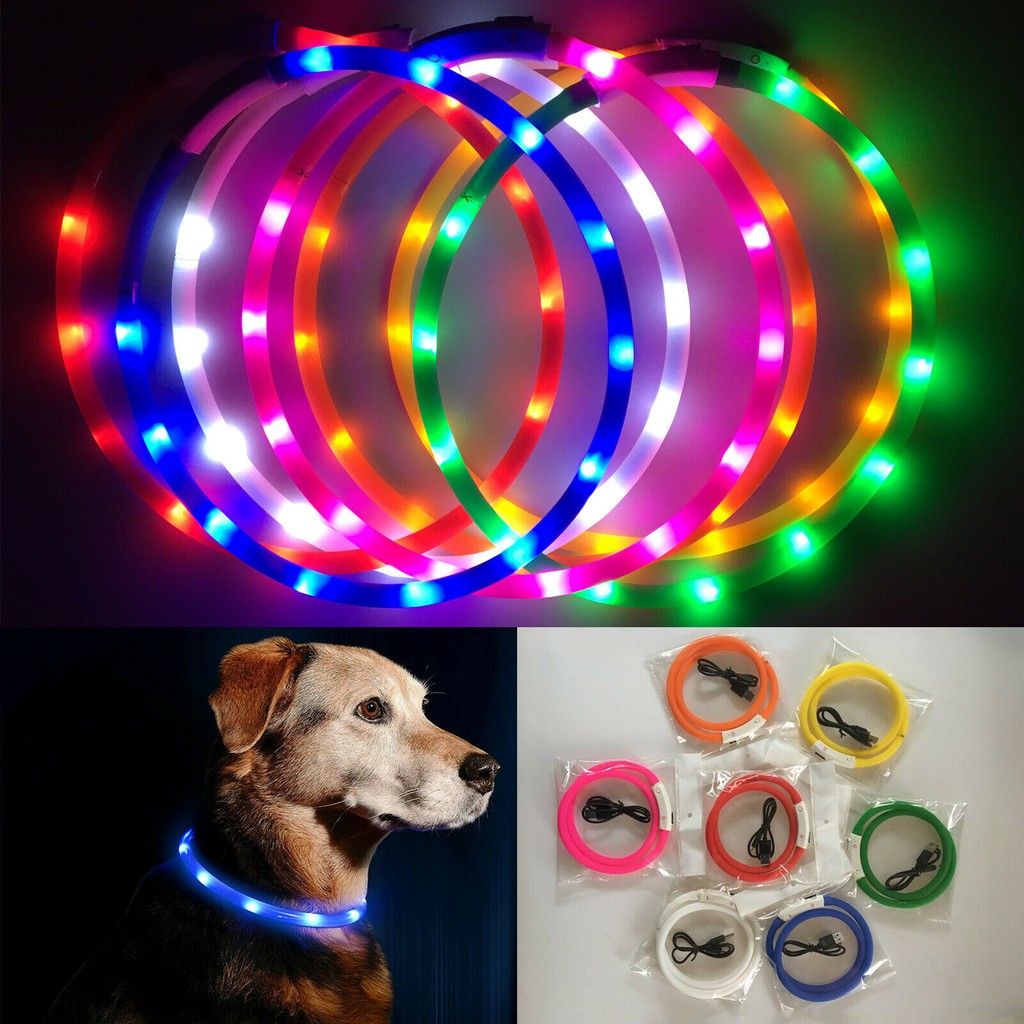 LaRoo LED Dog Tag Light,3 Flashing Model Bright Waterproof Dog Collar Light,Safety Light for Dog Walks & Outdoor Sport. Green