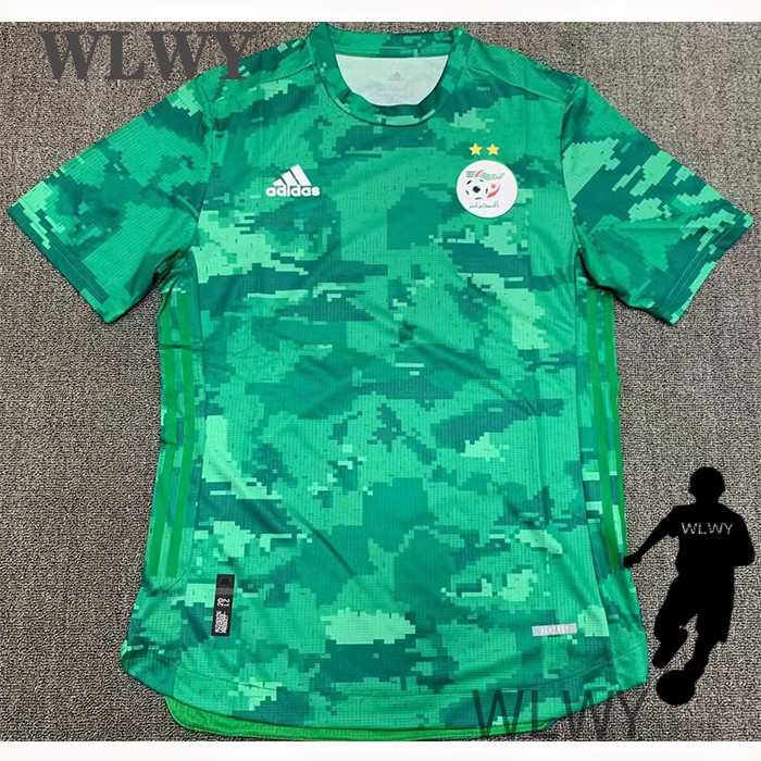 green soccer shirt