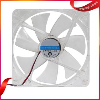 140mm 4-Pin PWM PC Computer Case CPU Cooler Cooling Fan with LED Light