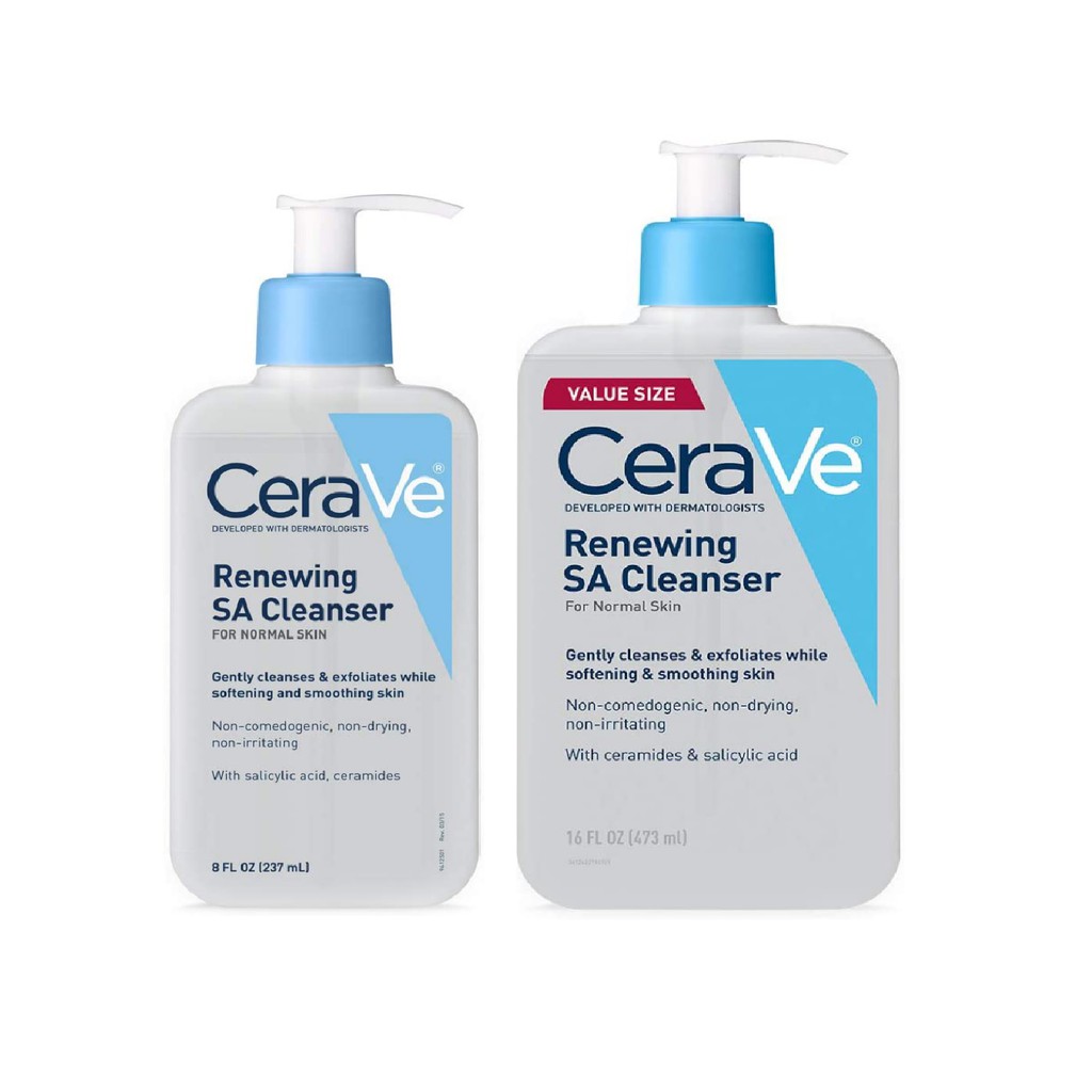 CeraVe Renewing SA (Salicylic Acid) Cleanser | Shopee Singapore