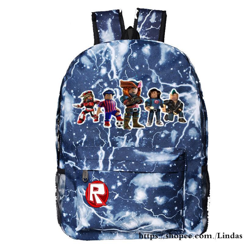 Roblox School Bag Game Backpack Backpack Student Backpack Lightning Shopee Singapore - roblox primary school bag roblox school backpack roblox bag shopee singapore