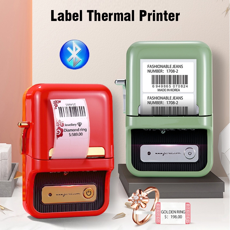 portable barcode label printer