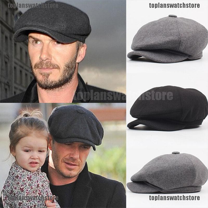 8 panel flat cap