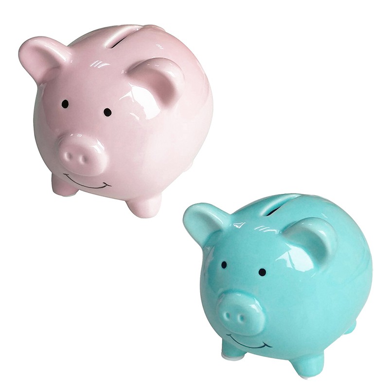 Piggy Banks For Kids Ceramic Material Cute Pig For Decoration