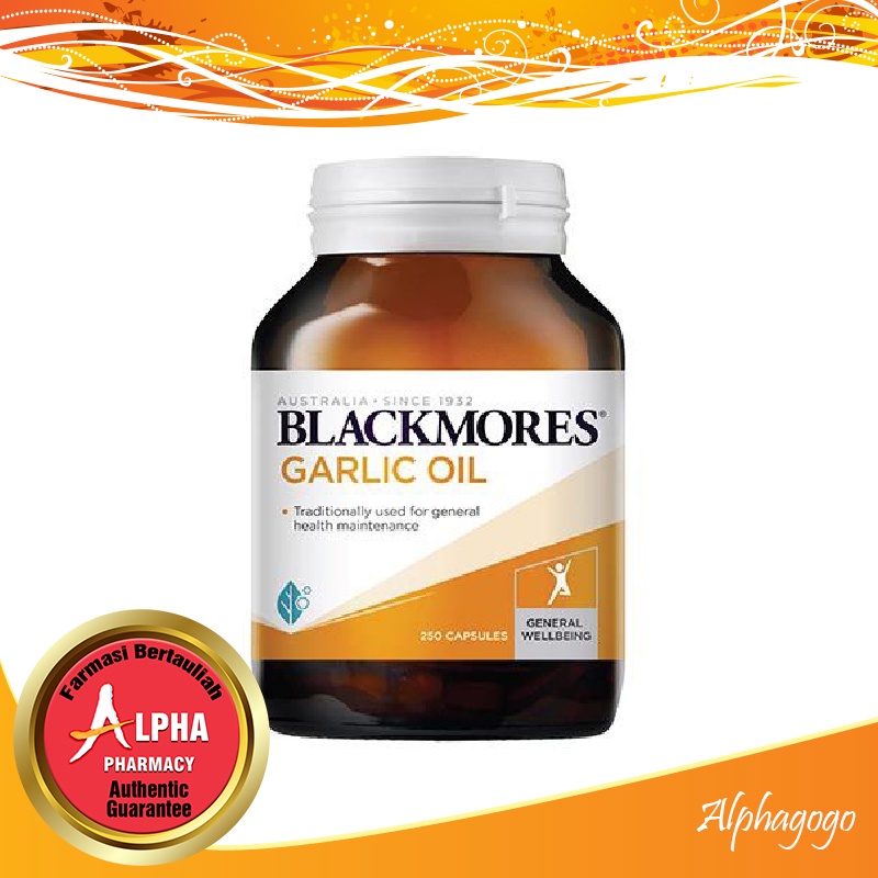 Blackmores Garlic Oil 250s (Exp 04/2024) Shopee Singapore