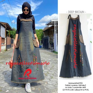Hima OVERALL JEANS/AUDIYA MAXI JEANS All Size ORI RC