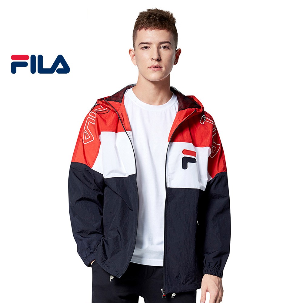 fila windbreaker mens