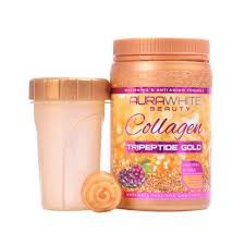 Ready Stock Aurawhite Tripeptide Gold Collagen Shopee Singapore