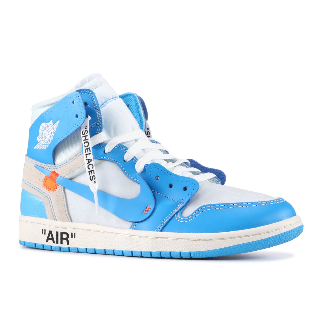 off white x nike air jordan 1 unc