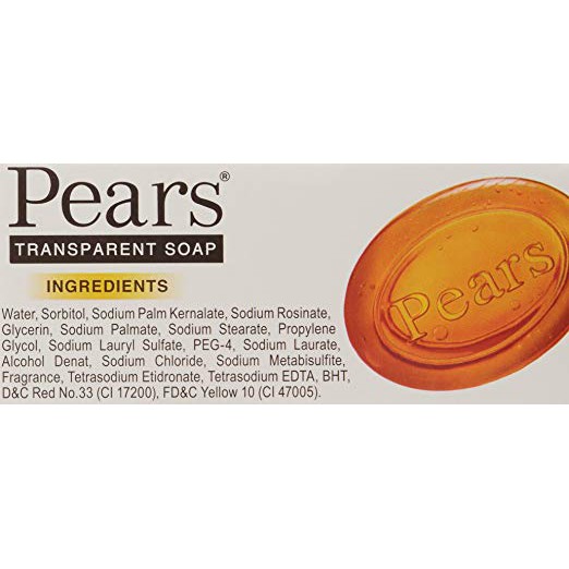 pears soap ingredients