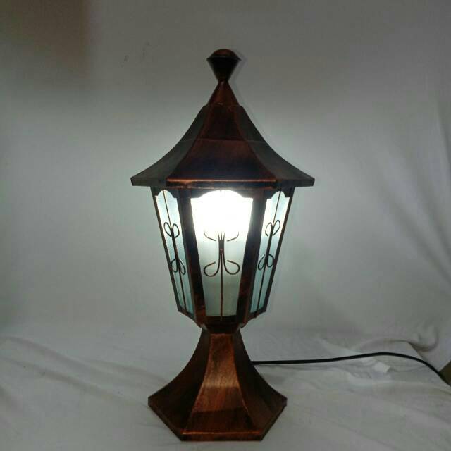 Classic Pillar Lights To Decorate The Minimalist Home Lamp House Shopee Singapore