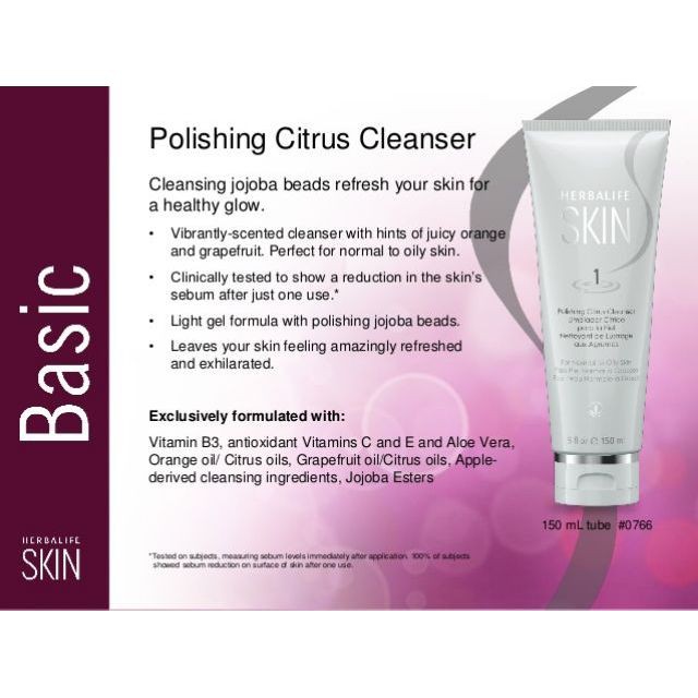 polishing citrus cleanser