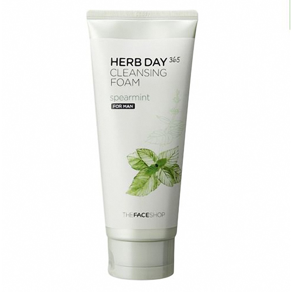 The Face Shop Herb Day 365 Cleansing Foam 170ml Shopee Singapore