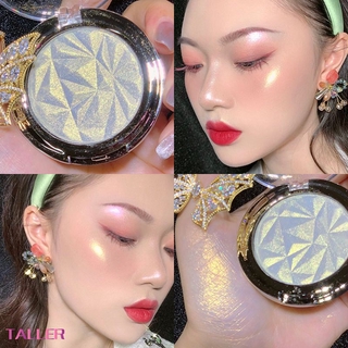MISS BEAUTY Highlighter Powder Palette Glitter Glow Pearl Moonshine Champagne Violet Face Contour Shimmer Illuminator Highlight Women Cosmetics Professional Face Makeup