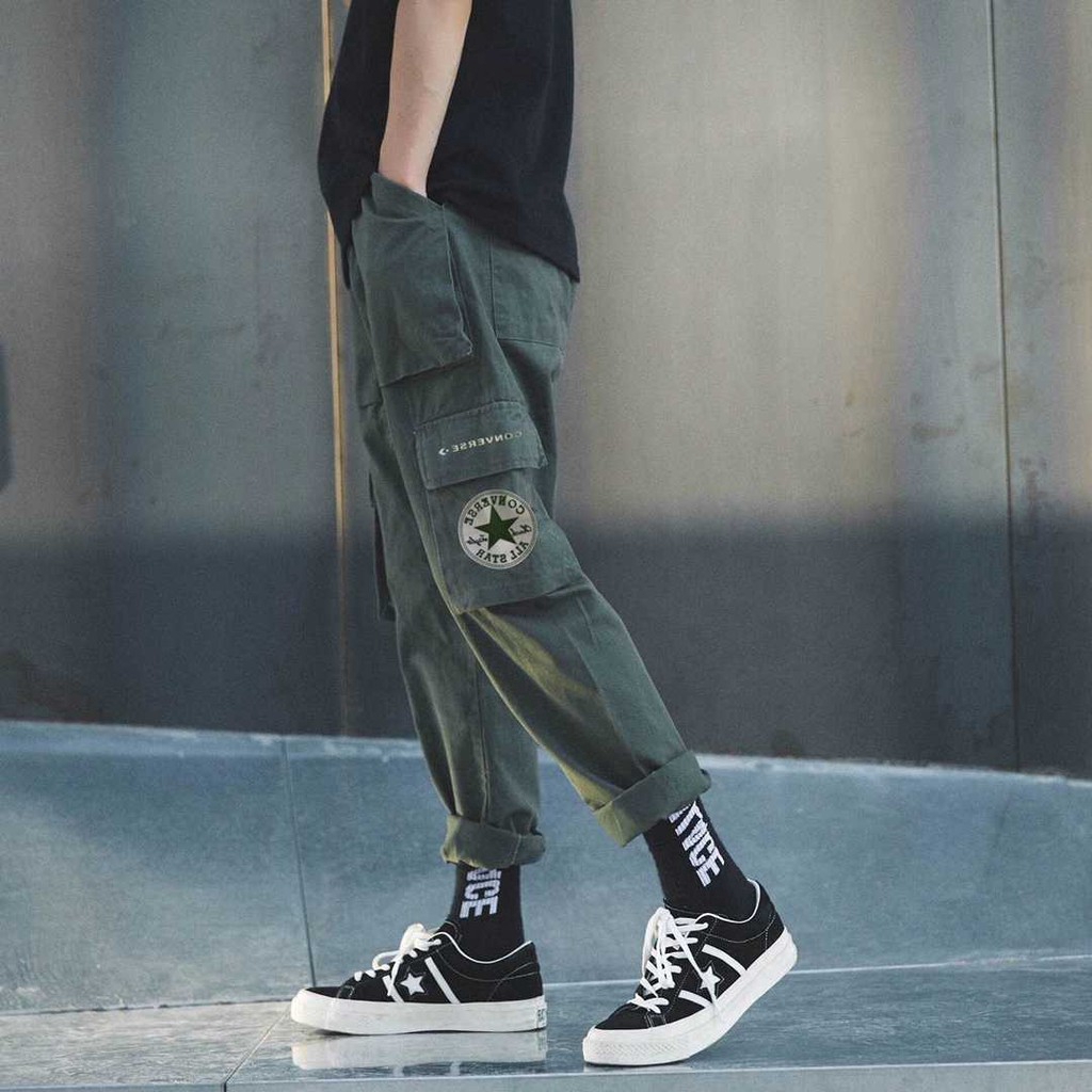 cargo pants with converse