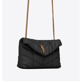 [PRE-ORDER] YSL PUFFER TOY BAG IN QUILTED LAMBSKIN - BLACK COLOUR #0