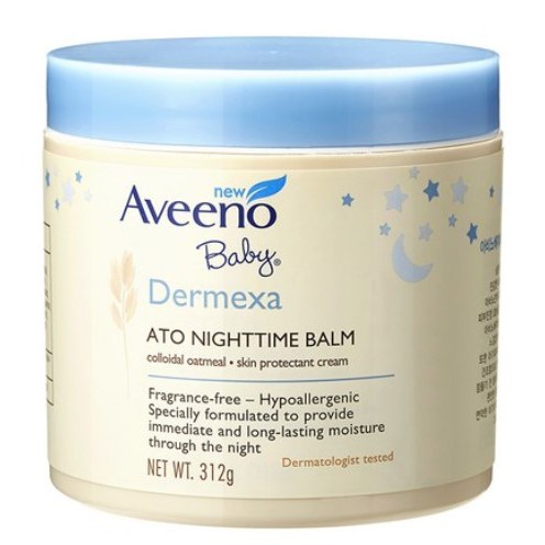 aveeno baby dermexa night balm