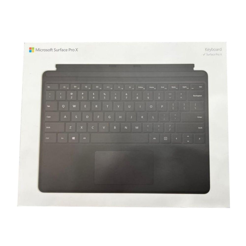 Microsoft Surface Pro X Keyboard (US Layout, Black) for Surface Pro X