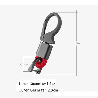 MAGIC Fashion Car Keychains Universal Quality Anti-lost Key Holder Vehicle Keychain New 5 Colors Key Ring Accessories Trinket/Zinc Alloy Outdoor Camping/Multicolor #2