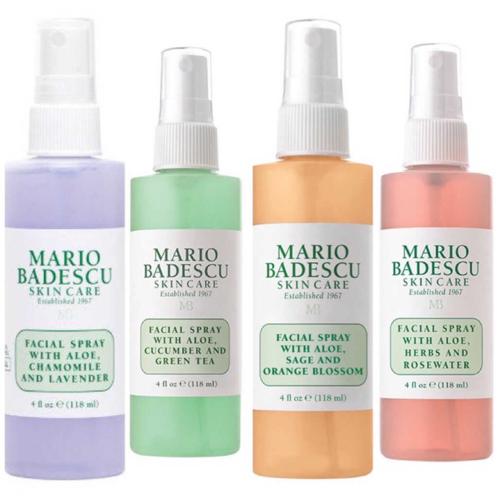 Mario Badescu Facial Spray *4 Types!* 118ml | Shopee Singapore