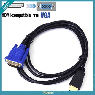 Pisand DOONJIEY 1080P HDTV HDMI to VGA Male 15Pin Adapter Connector Cable for PC TV