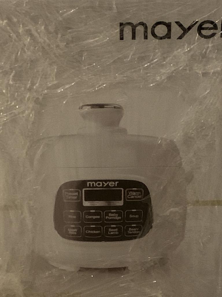 Mayer 1.6L Mini Pressure Cooker MMPC1650 Shopee Singapore
