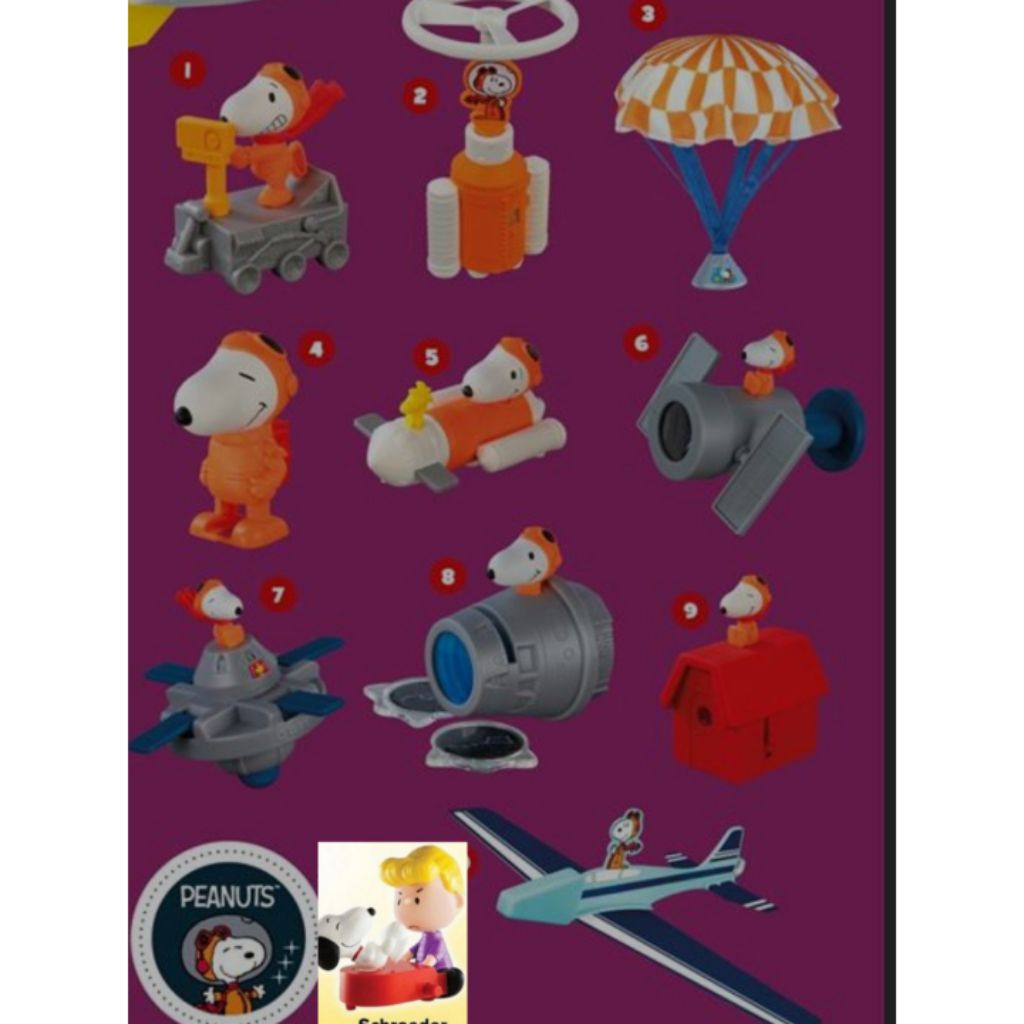 snoopy nasa happy meal